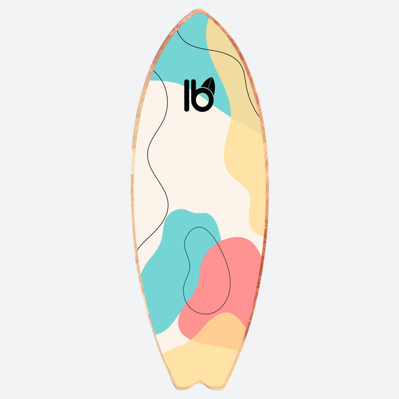 Balance Board - Tabla de equilibrio surf Iboards modelo Summer 80cm x 29,5cm