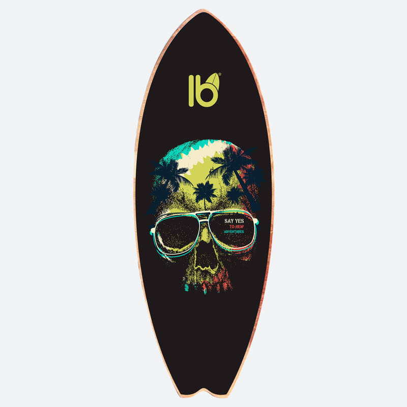 Tabla de equilibrio surf Iboards modelo Fade 80cm x 29,5cm