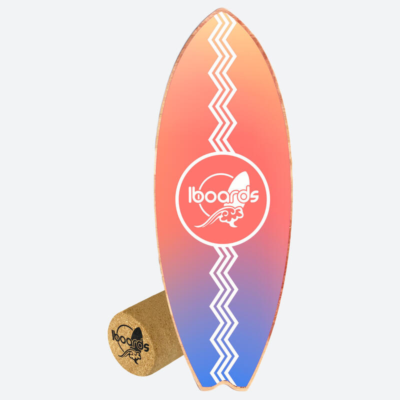 Balance Board - Tabla de equilibrio surf Iboards modelo Surf 80cm x 29,5cm