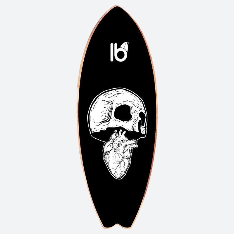 Tabla de equilibrio surf Iboards modelo Heart 80cm x 29,5cm