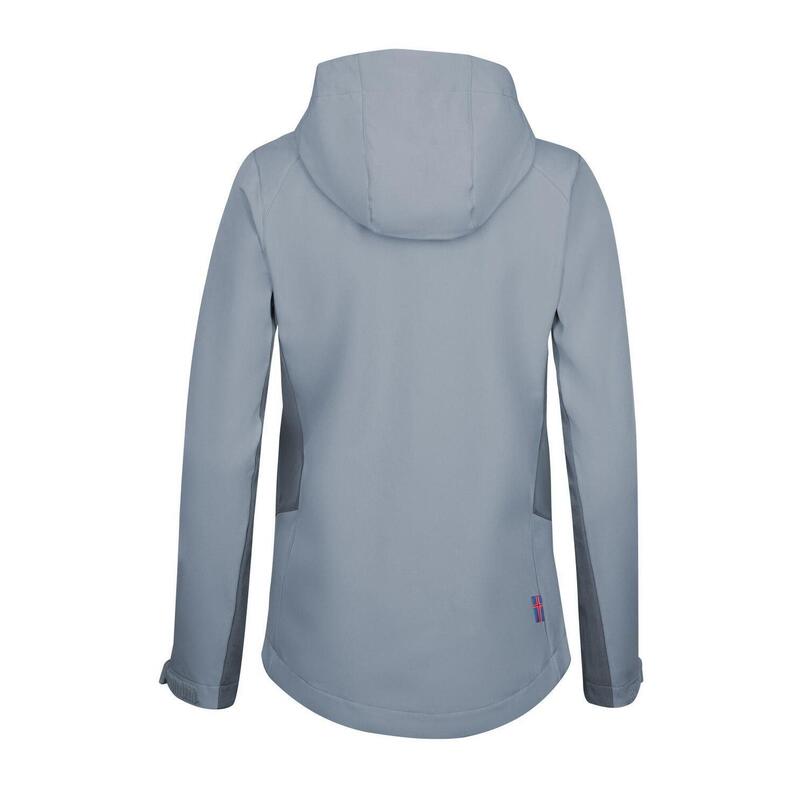 Veste fonctionnelle pour femmes Eldfjall Xt gris tempête/gris graphite