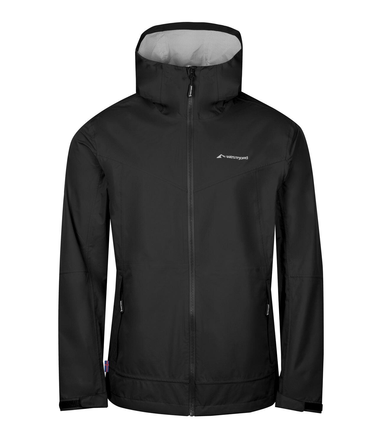 WESTFJORD Herren Funktionsjacke Keilir Schwarz