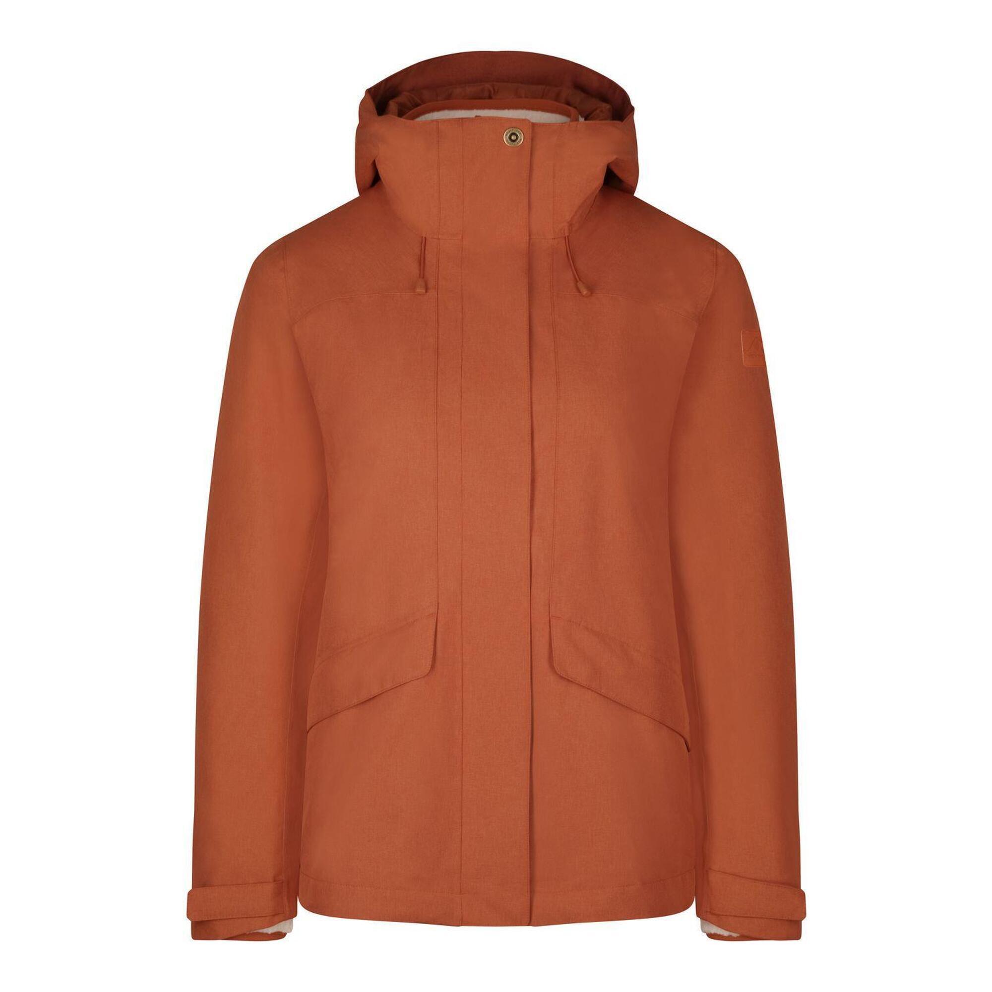 WESTFJORD Damen 3-In-1-Funktionsjacke Skafta Rostrot