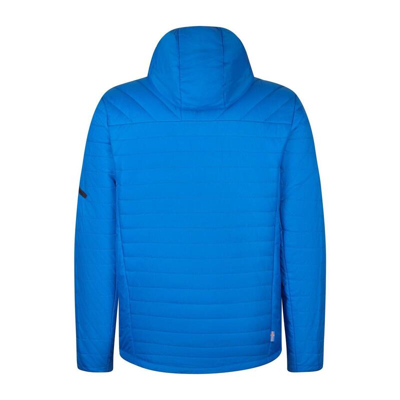 Veste matelassée pour hommes Hekla bleu océan/orange