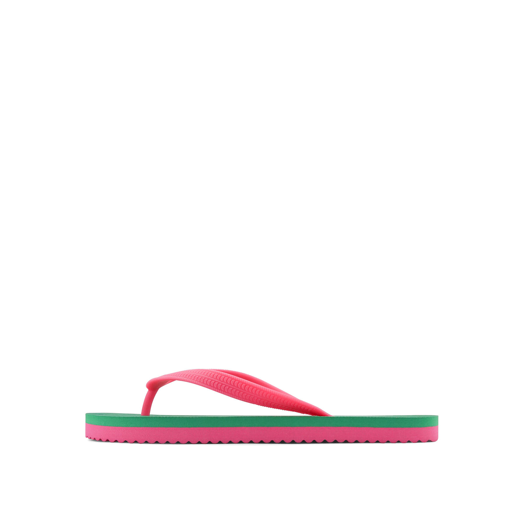 Unisex originals*color block teenslippers Smaragdgroen / Roze 2/4