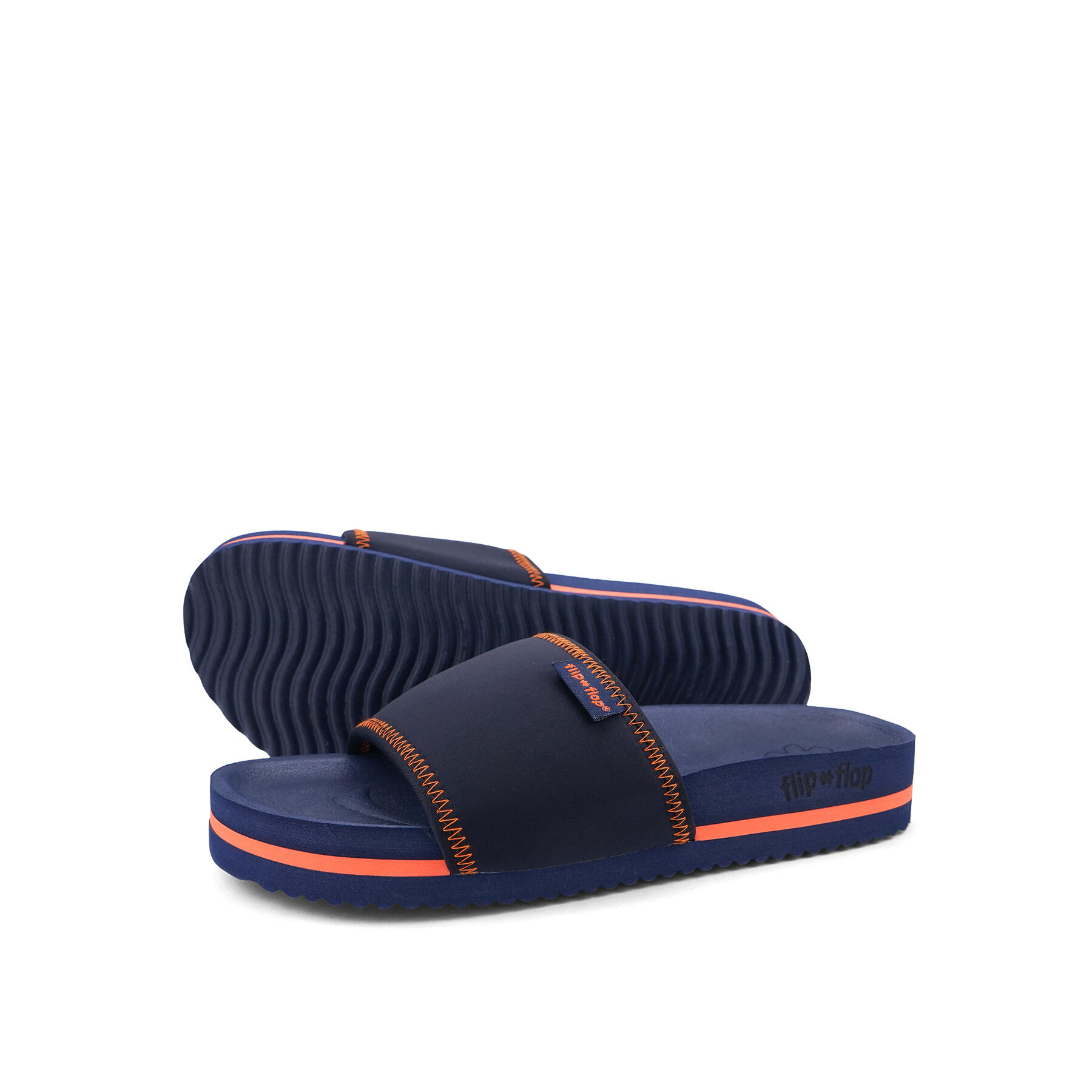 Unisexe flip flop pool neoprene Slides bleu vert jaune