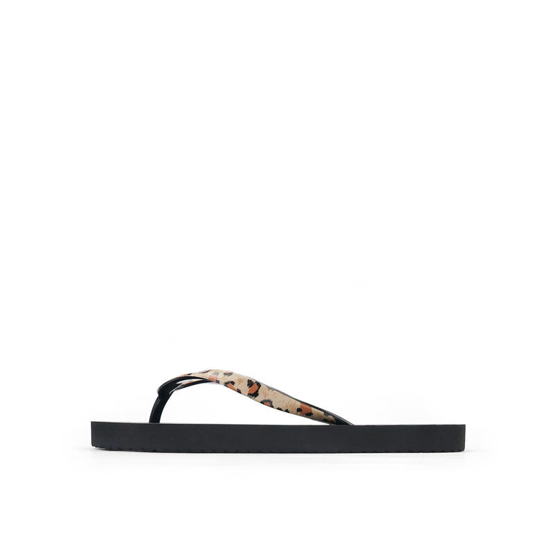 Damen flip*flop easy*leo Zehentrenner Schwarz