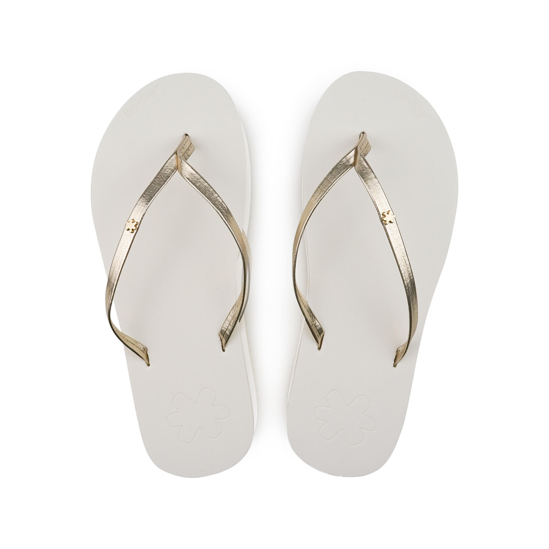 Donna flip*chic infradito bianco 3/4