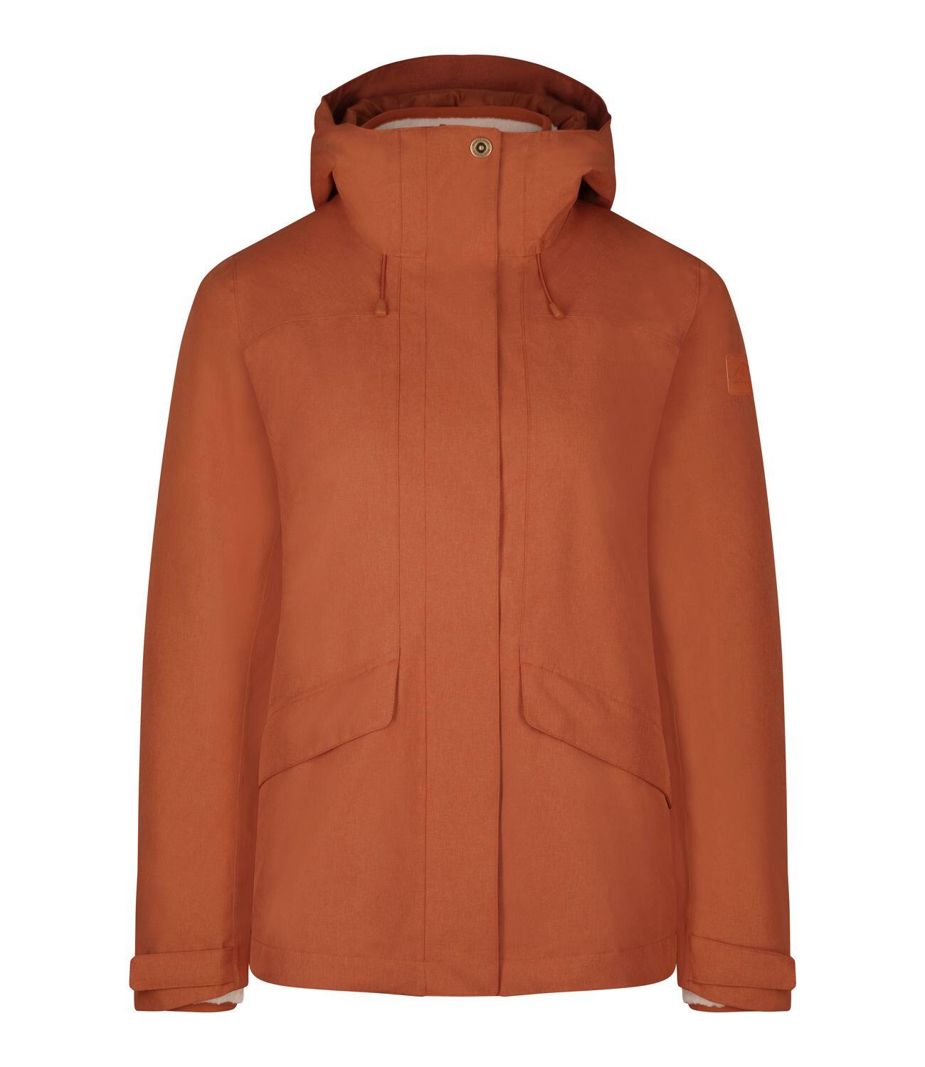 WESTFJORD Damen 3-In-1-Funktionsjacke Skafta Rostrot