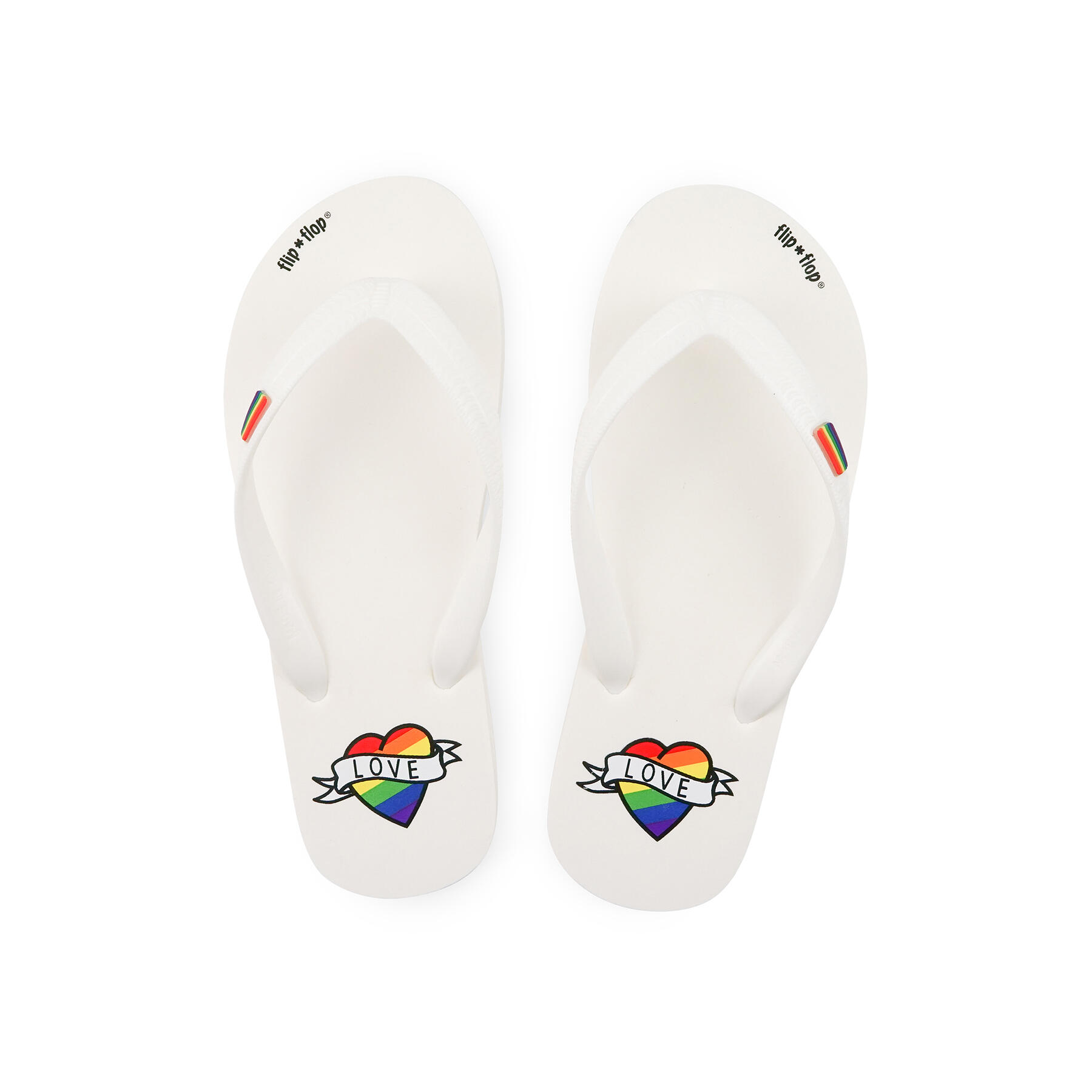 Unisex originals*pride Infradito Bianco 3/4