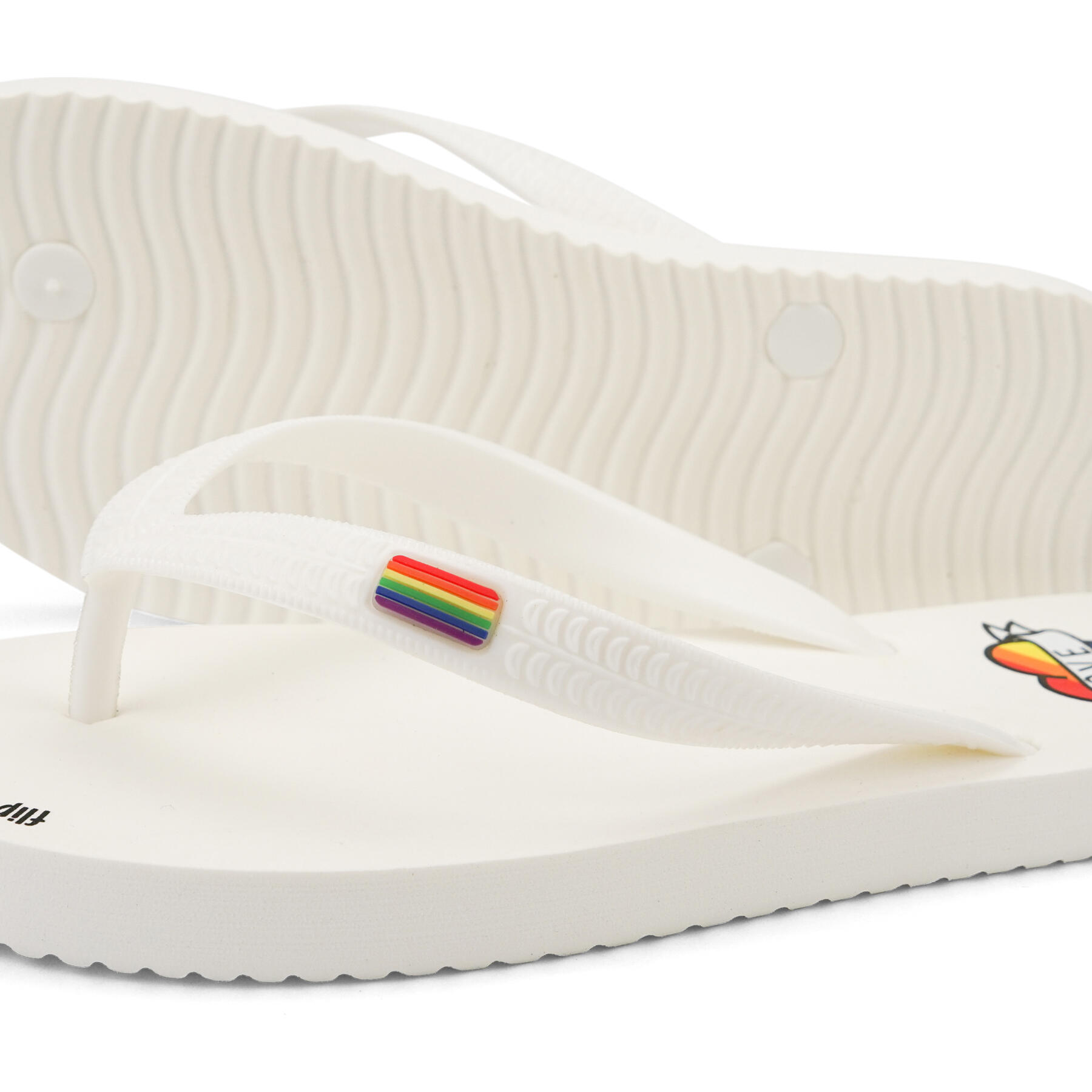 Unisex originals*pride Infradito Bianco 4/4