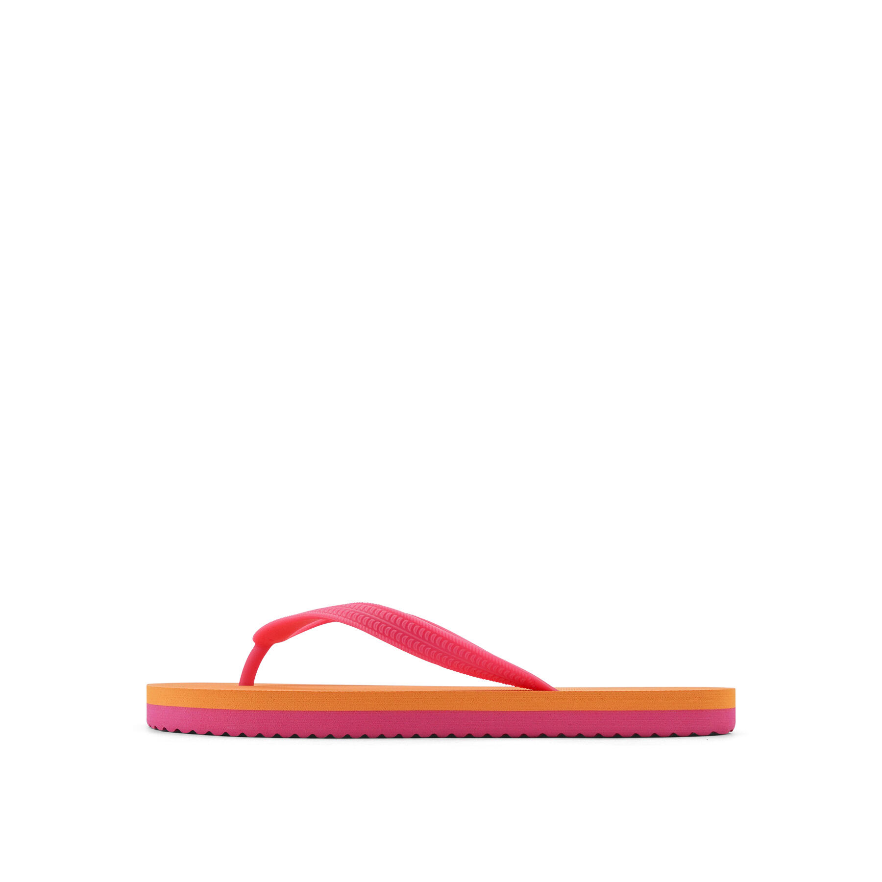 Unisex originals*color block teenslippers Oranje / Roze 2/4
