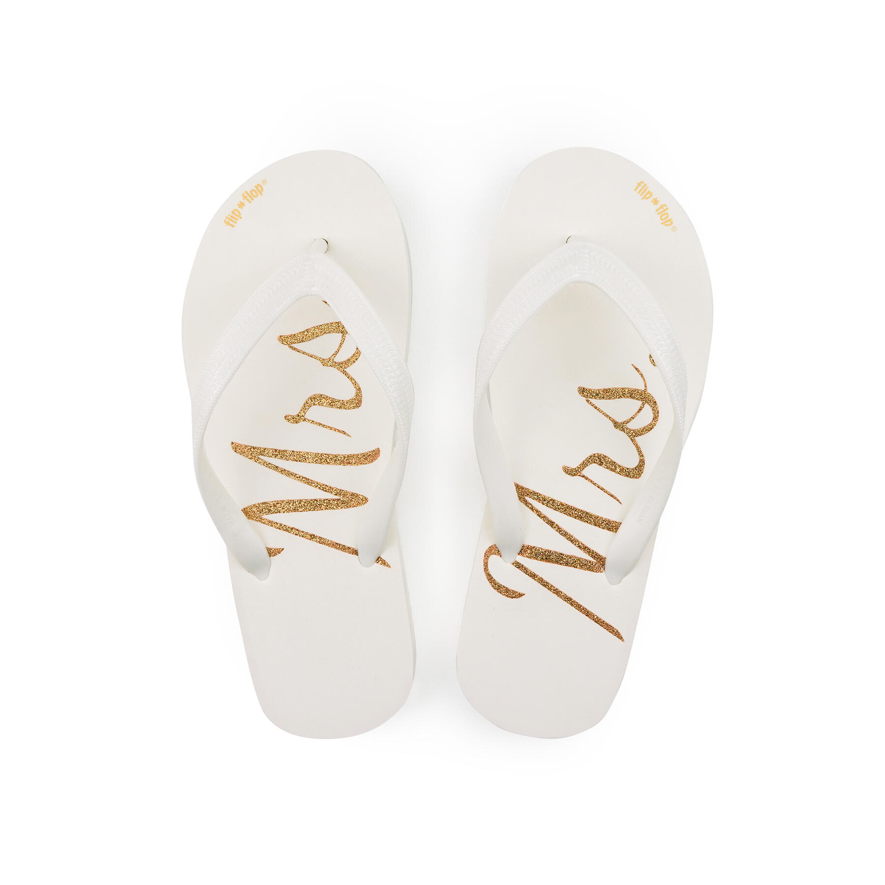 Femme originals*bride 2 tongs blanc 3/4