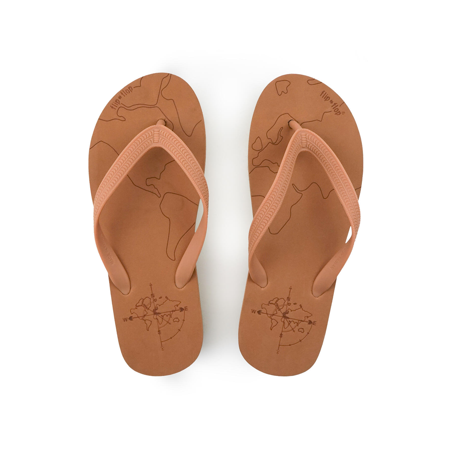 Tongs Unisex Originals*Travel Marron clair 3/4