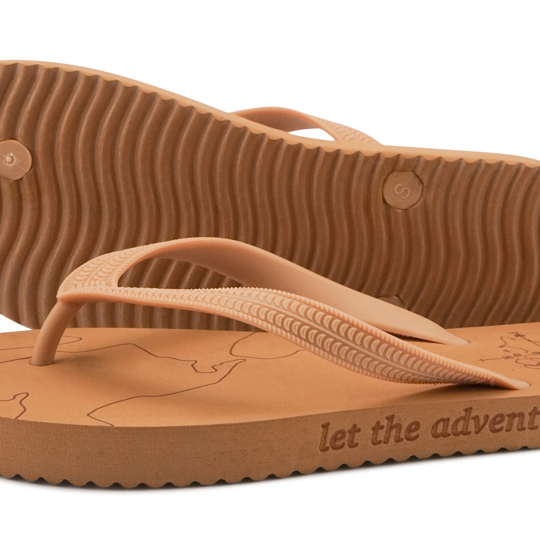 Tongs Unisex Originals*Travel Marron clair 4/4