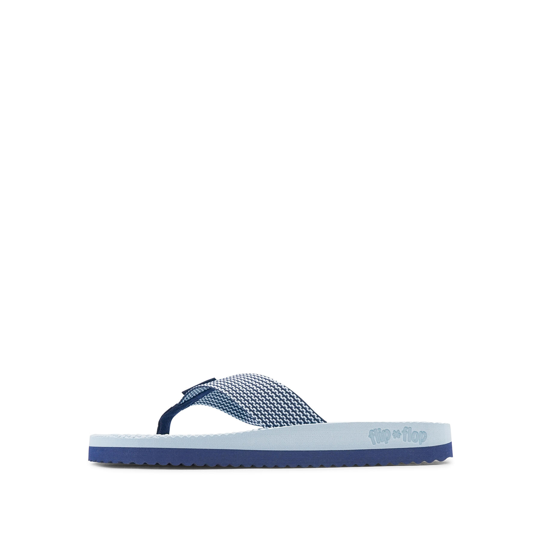 Unisex comfy*tex tongs bleu clair / bleu nuit 2/4