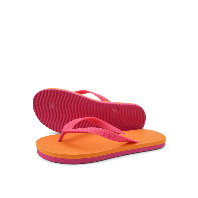 Unisex flip*flop originals*color block Zehentrenner Orange / Pink