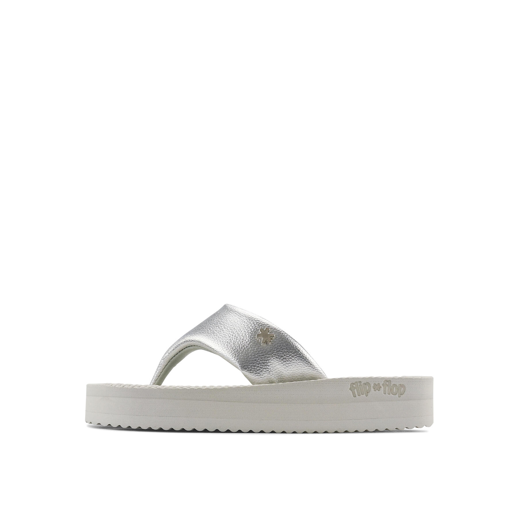 Donna comfy*paddy infradito metallizzate Grigio chiaro 2/3