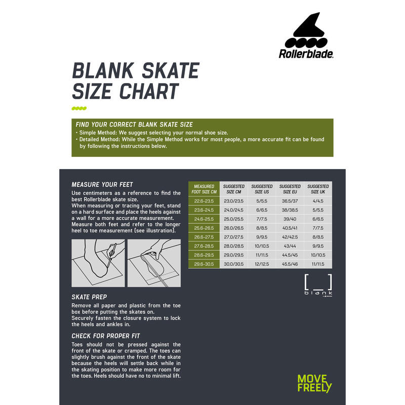Freestyle Skates Unisex - Blank SK