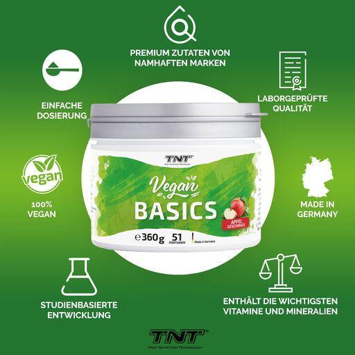 TNT Vegan Basics, alle wichtigen Vitamine und Mineralien für vegane Ernährung