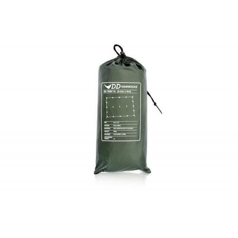 Tenda XL Prelata Olive Green DDHammocks 450 × 300 cm