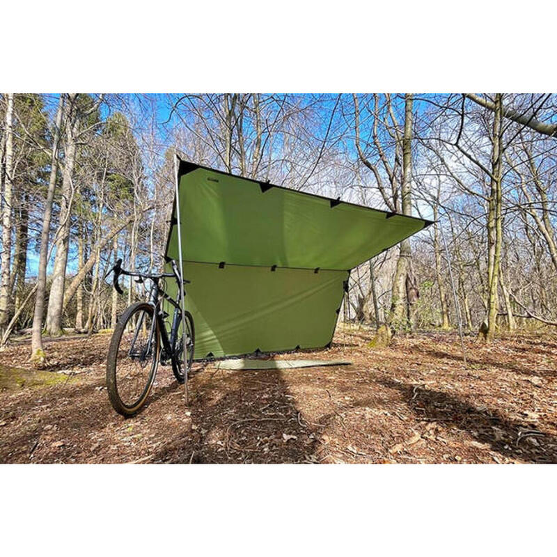 Tenda 3x3m Prelata DD Bancha Green Green Protectie UV50+