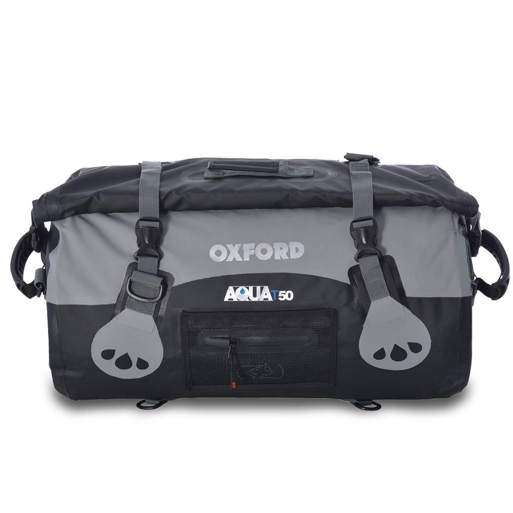 Oxford Aqua T 50 Waterproof Roll Bag-Black/Grey 1/1
