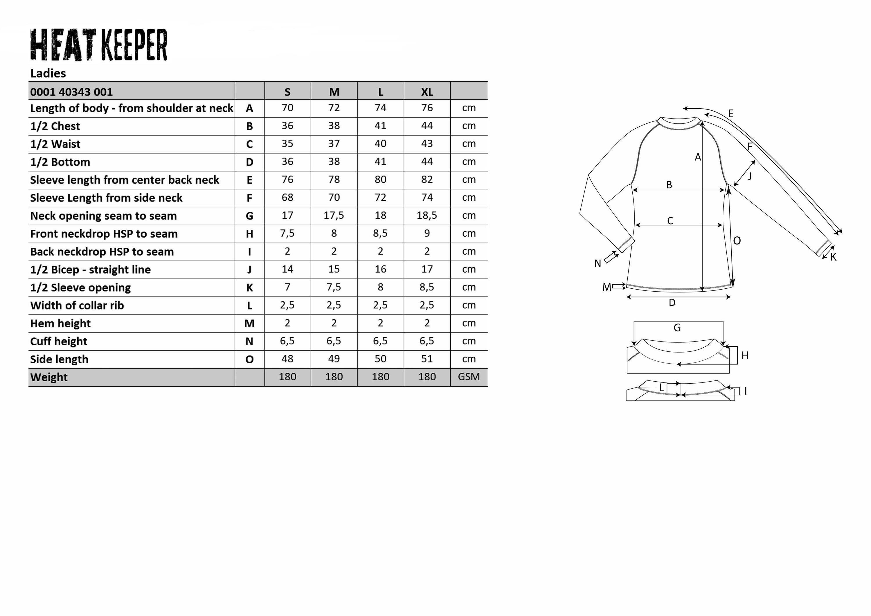 Heatkeeper Camiseta térmica para Mujer antracita 5/5