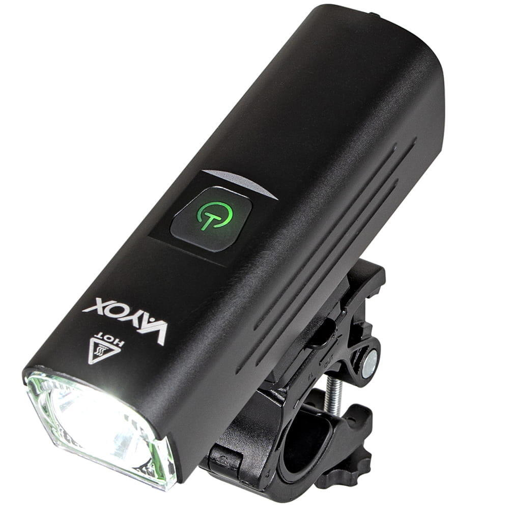 Luz dianteira para bicicleta vayox va0046 1300lm recarregável