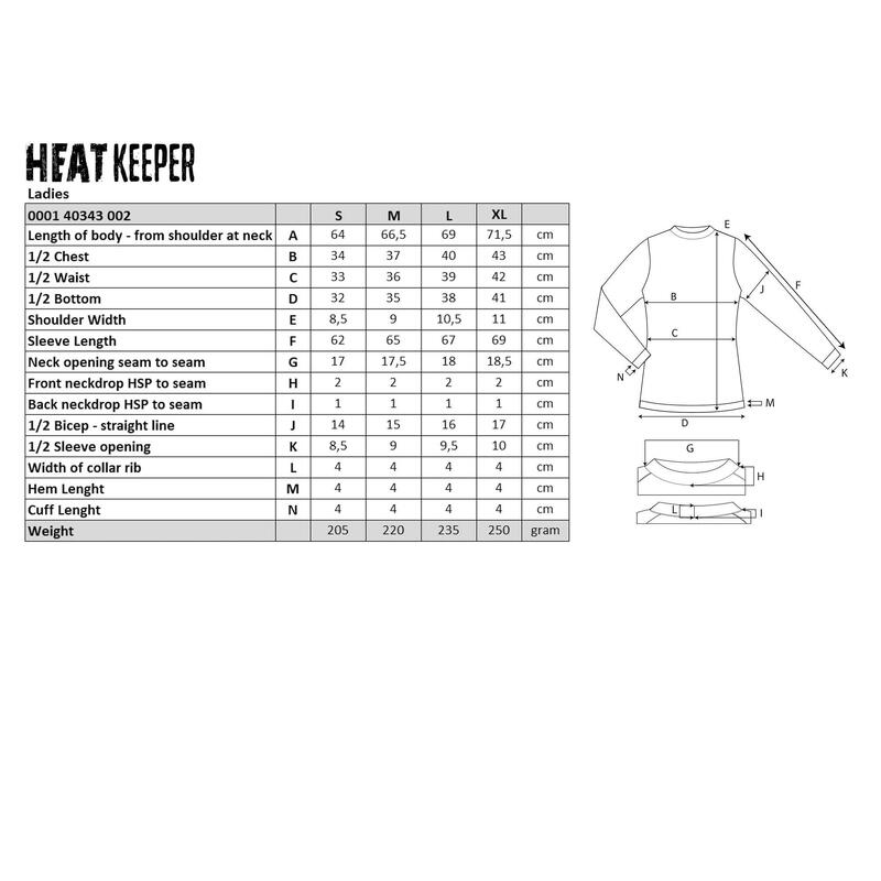 HeatKeeper Camisola Mulher  Interior Funcional Sports