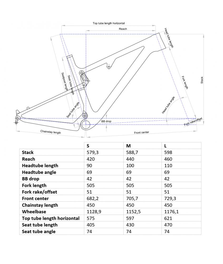 Bicicleta de montaña 29" marco de carbono Lobito MT20 Gris 7/7