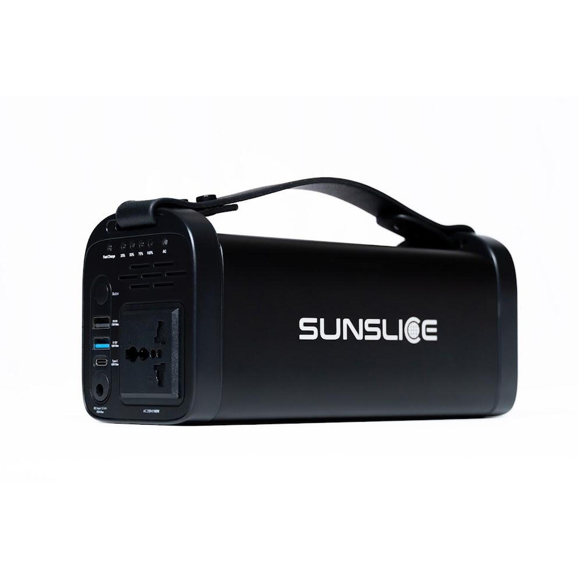 100W Sunslice portable solar generator