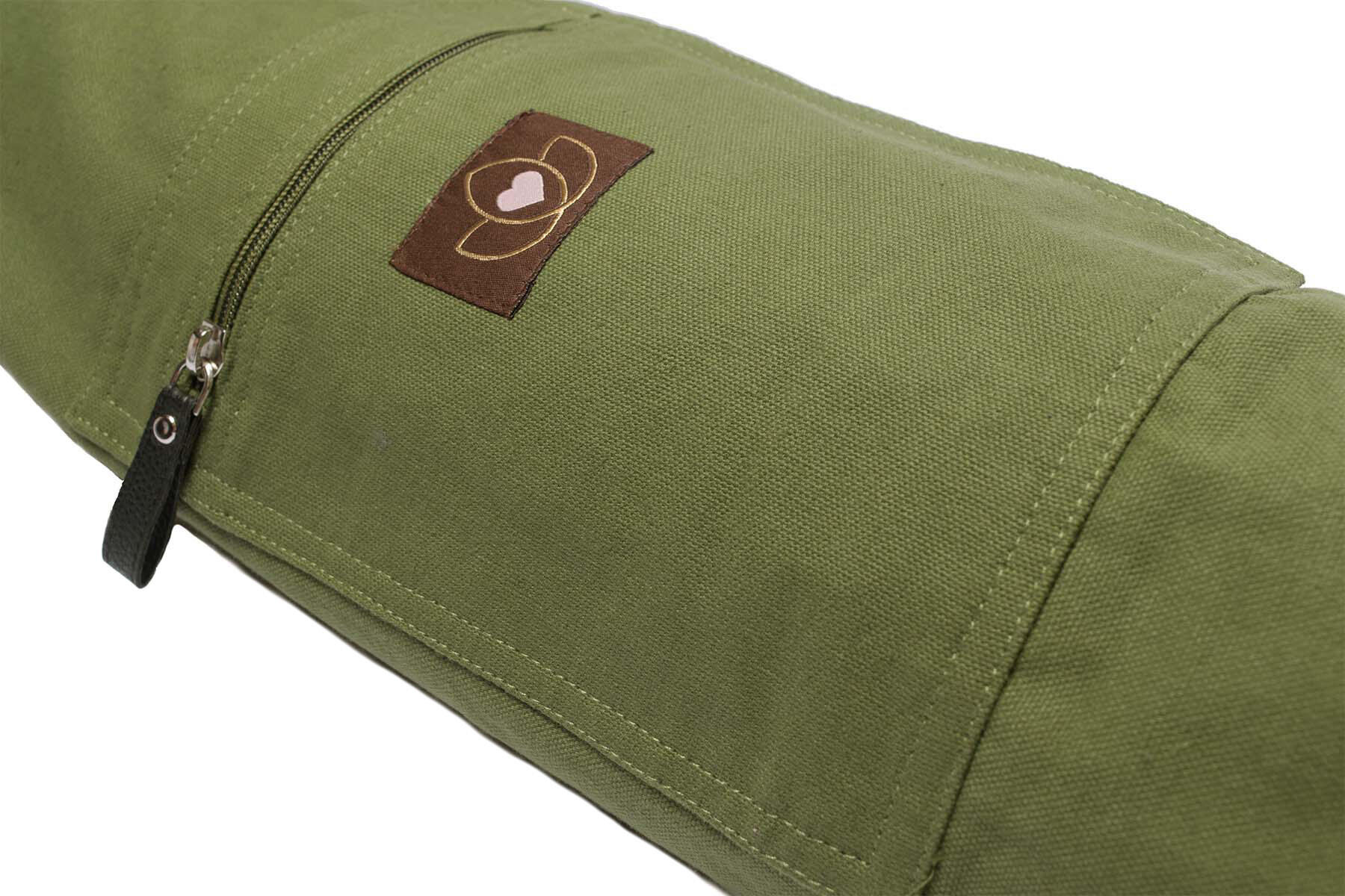 Lotus Yogatas katoen eco olijfgroen 4/5