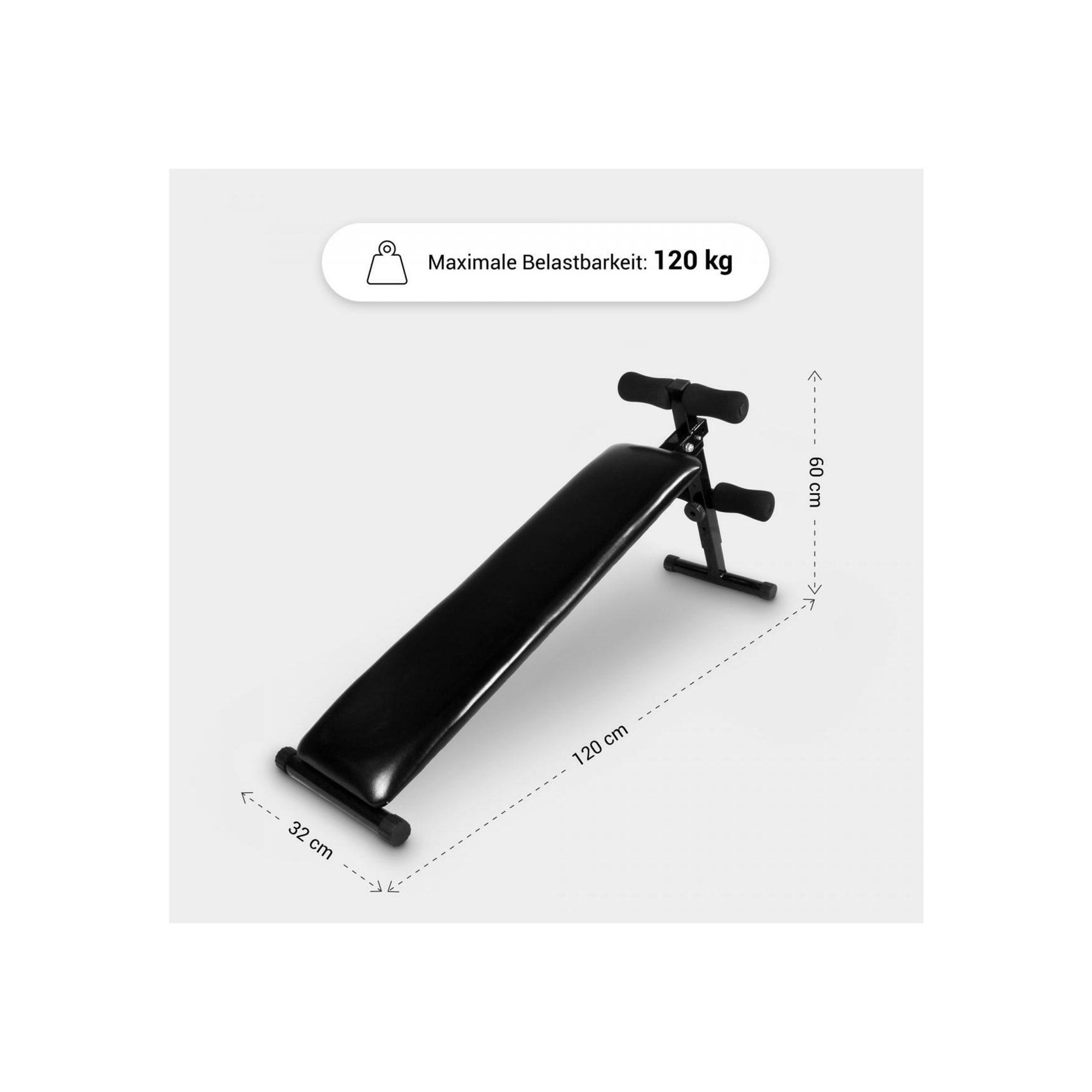 GORILLA SPORTS ABS BENCH BLACK | BODYBUILDING