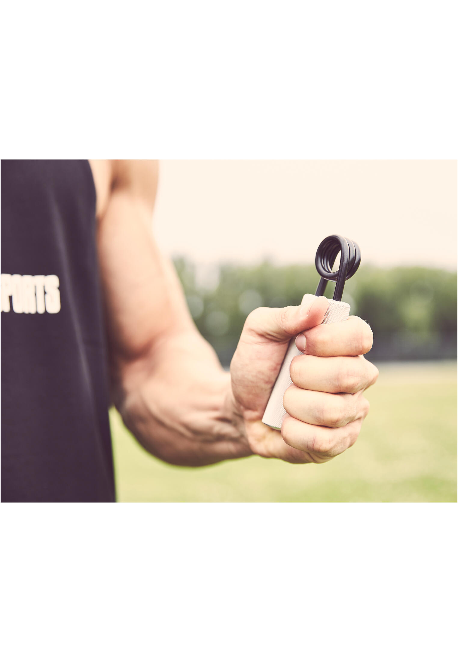 Fingerhantel Heavy Hand Grip Alu/Schwarz 7/7