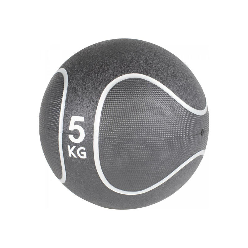 Set mingi medicinale, 15kg, Negru/Argintiu, Gorilla Sports
