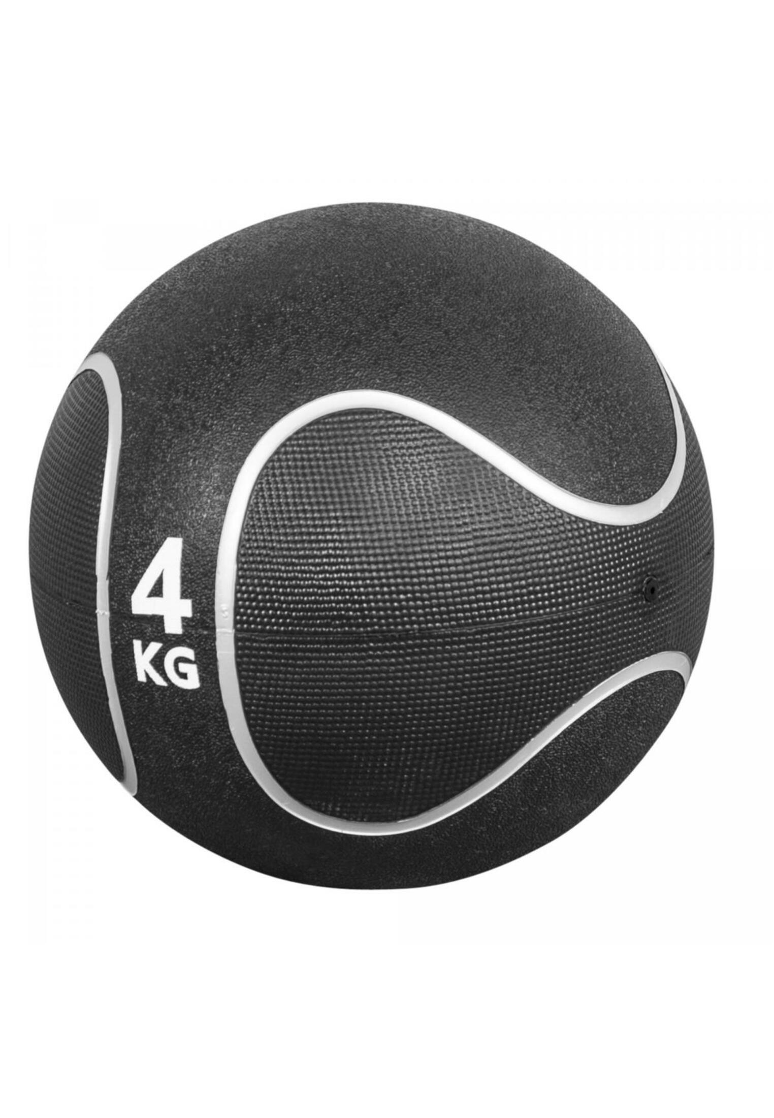 LOT 3 MEDECINE BALL NOIR ET GRIS | MUSCULATION | 3KG, 4KG ET 5KG 2/6