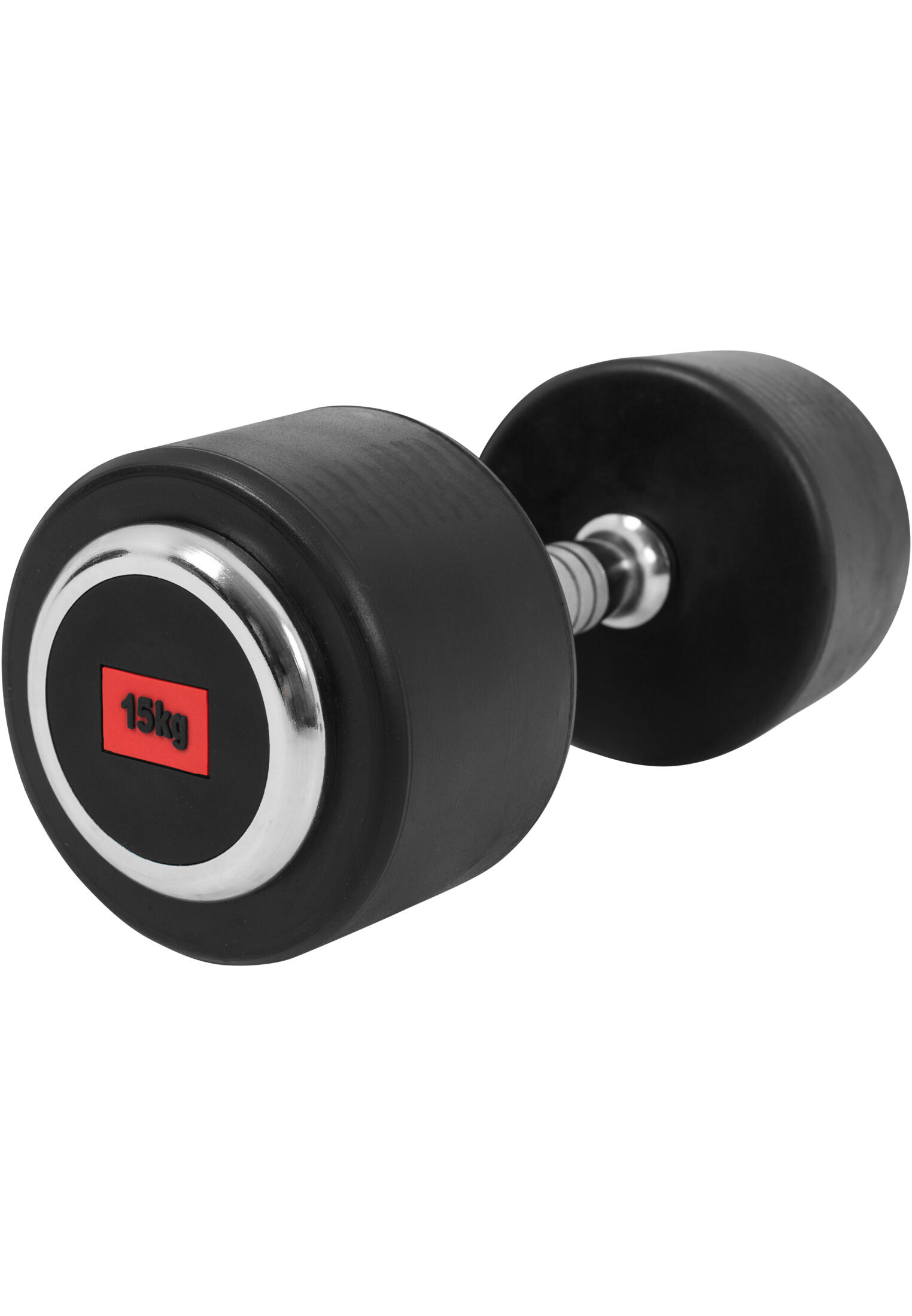Mancuerna Fija  Gorilla Sports Negro/Cromada 27,5 Kg 7/7
