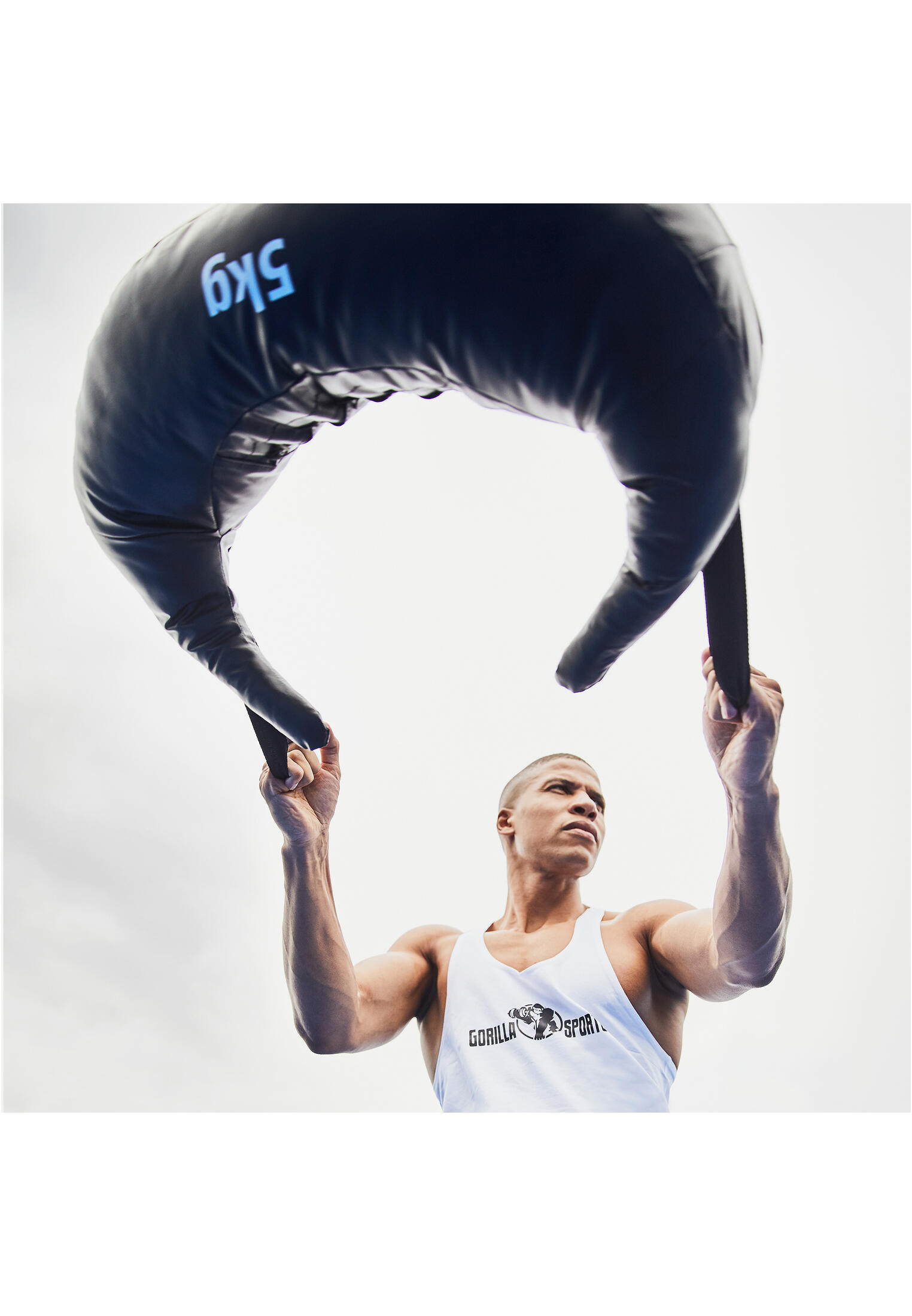 Gorilla Sports Bulgarian bag - Weightbag - 12 kg - Kunststof met zand en 4/7