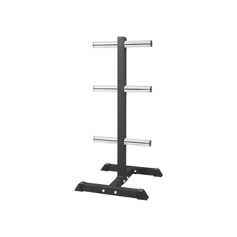 RACK DE RANGEMENT POUR POIDS DISQUES 50/51 MM | MUSCULATION | COULEUR NOIR OU BL