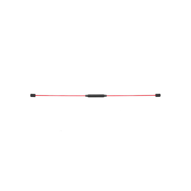 Schwungstab Rot/Schwarz 160 cm