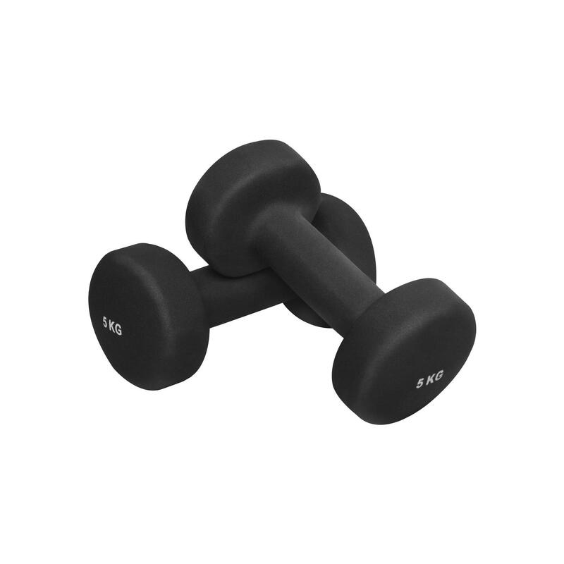 LOT DE 6 PAIRES D'HALTERES FITNESS EN VINYLE | FITNESS ET MUSCULATION