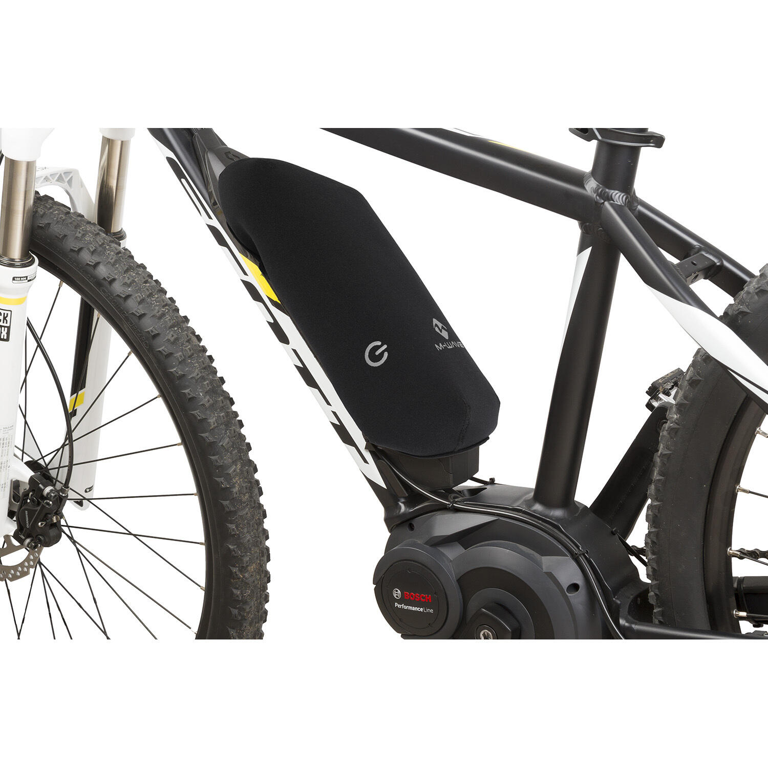 Cubierta de Batería Downtube M-Wave Negra 6/7