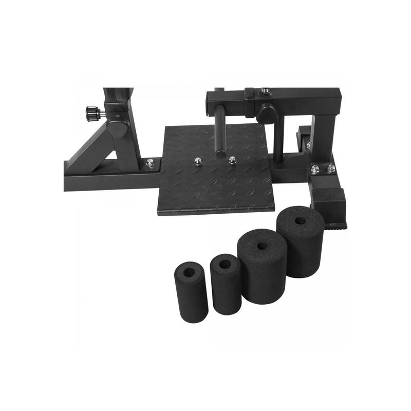 Bancă pentru genuflexiuni Sissy Squat Trainer, Negru