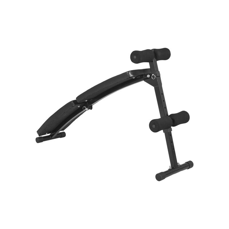 BANC DE MUSCULATION PLIABLE NOIR | MUSCULATION