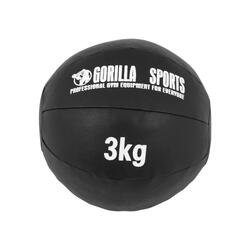 MEDECINE BALL CUIR SYNTHÉTIQUE | MUSCULATION | AU CHOIX DE 1KG À 10KG