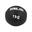 Medizinball aus Leder in Schwarz 1 - 10 kg