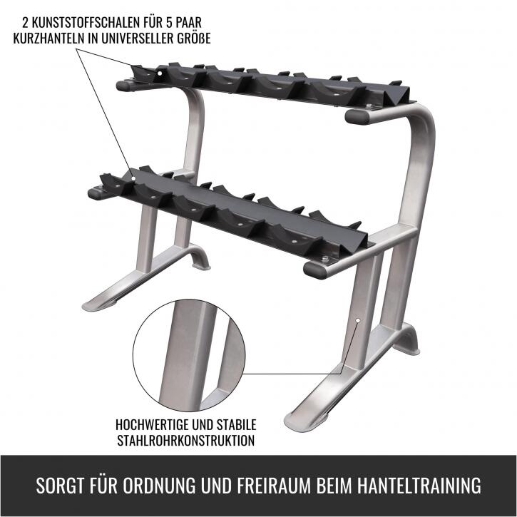 RACK DE RANGEMENT PRO POUR HALTERES MONOBLOC | MUSCULATION 7/7
