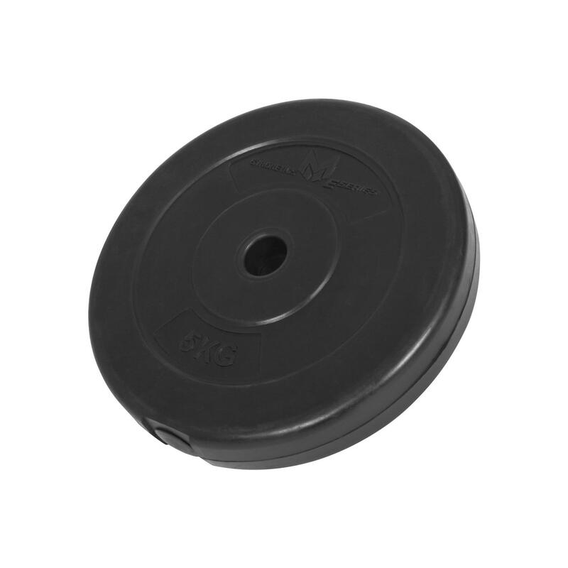 Gyronetics Dumbell - Kunststof - 20 kg - 25 mm - Eén stang