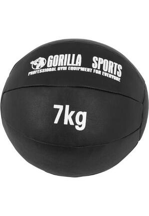 Medizinball aus Leder in Schwarz 1 - 10 kg